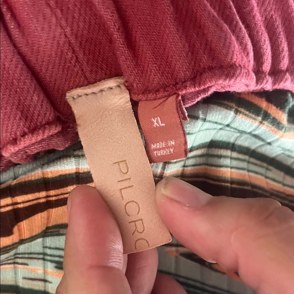 Anthropology Pilcro Red  Pants - Picture 2 of 7